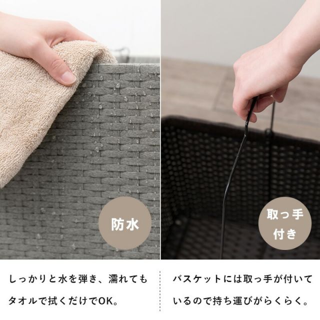 スーパSALE10倍＆4時間限定10％OFF ランドリーラック-RAN/4個タイプ 60×40×97cm