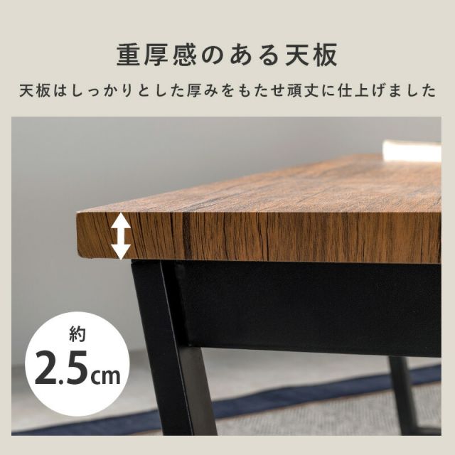 スーパSALE10倍＆4時間限定10％OFF 折れ脚テーブル-LT-4397 90×50×38cm