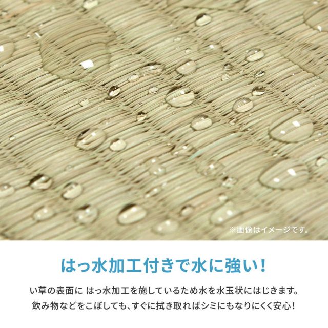 スーパSALE10倍＆4時間限定10％OFF い草カーペット 白馬（はくば） 本間 8畳（382×382）