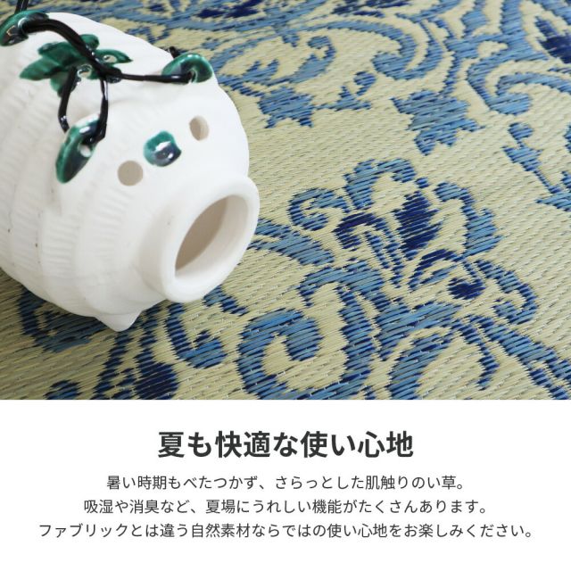 スーパSALE10倍＆4時間限定10％OFF い草ラグ カノン 230×330cm