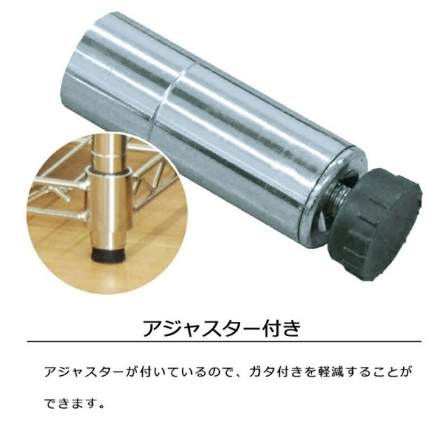 スーパSALE10倍＆4時間限定10％OFF SRスチールラックセット 3段 W75 幅75×高さ90cm