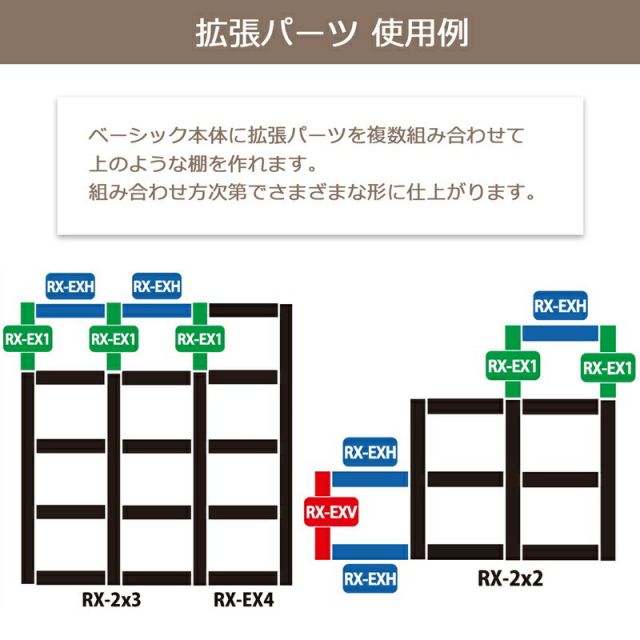 スーパSALE10倍＆4時間限定10％OFF レクタックスベーシック 2×3タイプ 幅86×高さ127cm