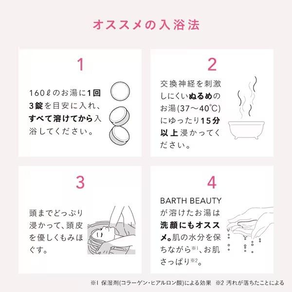 スーパSALE10倍＆4時間限定10％OFF バース BARTH 中性重炭酸入浴料 BEAUTY 30錠