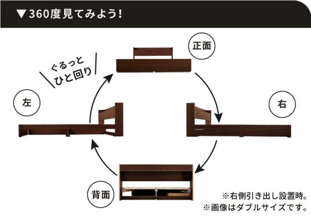 スーパSALE10倍＆4時間限定10％OFF コンセント付き収納ベッド プレミアムボンネルコイルマットレス付き シングル 組立設置付