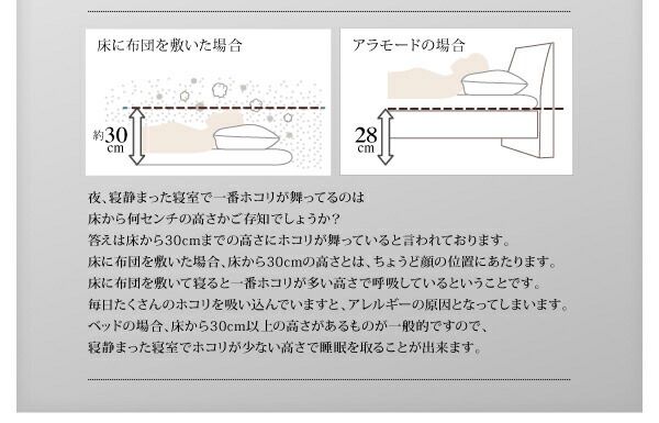 スーパSALE10倍＆4時間限定10％OFF 棚・コンセント付きデザインすのこベッド 羊毛入りゼルトスプリングマットレス付き シングル 組立設置付