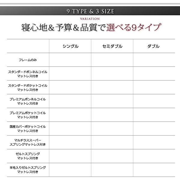 スーパSALE10倍＆4時間限定10％OFF 棚・コンセント付きデザインすのこベッド 羊毛入りゼルトスプリングマットレス付き シングル 組立設置付