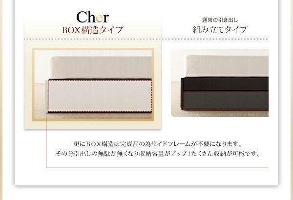 モダンライト・コンセント収納付きベッド   国産カバーポケットコイルマットレス付き セミダブル 組立設置付