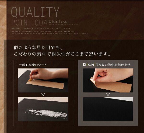 スーパSALE10倍＆4時間限定10％OFF 照明&隠し収納付き!モダンデザインフロアベッド 国産カバーポケットコイルマットレス付き ダブル 組立設置付