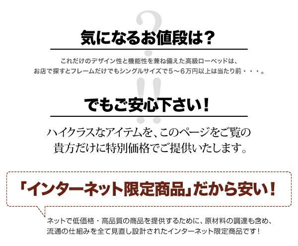 スーパSALE10倍＆4時間限定10％OFF 照明&隠し収納付き!モダンデザインフロアベッド 国産カバーポケットコイルマットレス付き ダブル 組立設置付