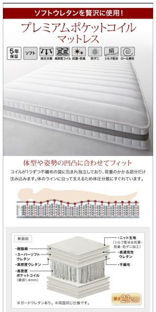 スーパSALE10倍＆4時間限定10％OFF ファミリーベッド 連結ベッド 大型ベッド ファミリー ベッド 連結 家族ベッド ローベッド フロアベッド 家族 コンセント 棚 北欧 おしゃれ プレミアムポケットコイル マットレス付き シングル 組立設置付