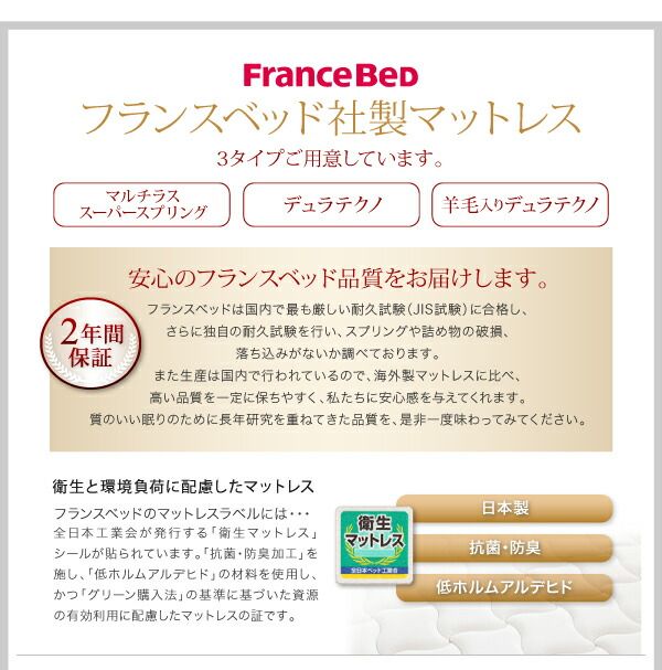 スーパSALE10倍＆4時間限定10％OFF モノトーンバイカラーデザイン棚・コンセント付きフロアベッド マルチラススーパースプリングマットレス付き ダブル 組立設置付