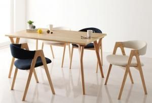 スーパSALE10倍＆4時間限定10％OFF ダイニングセット（テーブル&チェア） モダンインテリアダイニング 4人 5点セット(テーブル+チェア4脚) ロータイプ W140 組立設置付