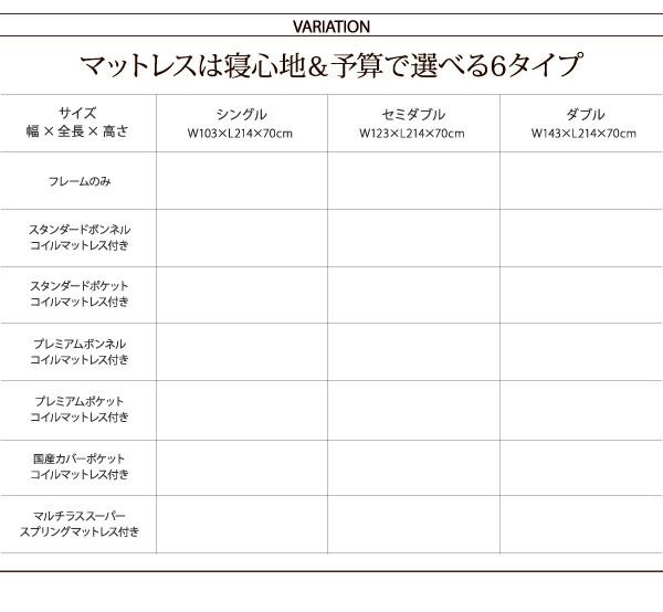 モダンデザイン・バイカラー_棚・コンセント付き収納ベッド 国産カバーポケットコイルマットレス付き ダブル 組立設置付