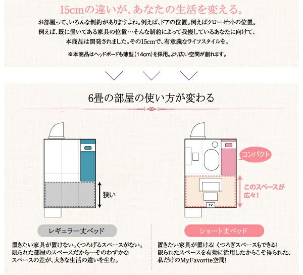 スーパSALE10倍＆4時間限定10％OFF 棚・コンセント付きショート丈チェストベッド ベッドフレームのみ シングル ショート丈 組立設置付