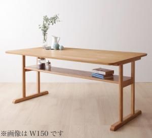 スーパSALE10倍＆4時間限定10％OFF ダイニングテーブル 4人 天然木 モダンデザイン 棚付き ソファダイニングシリーズ ダイニングテーブル単品 高さ64 幅120 組立設置付