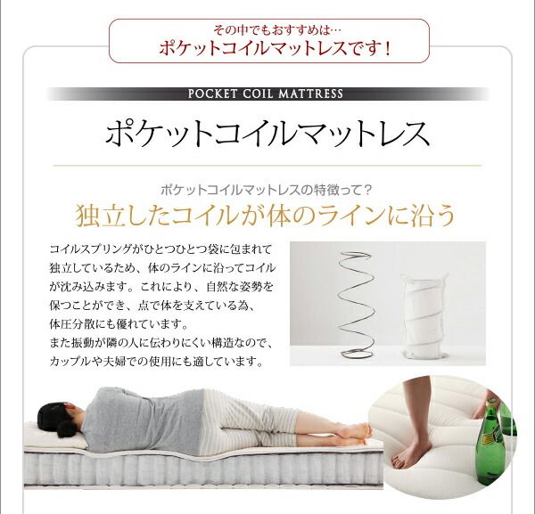 スーパSALE10倍＆4時間限定10％OFF モダンデザインベッド プレミアムボンネルコイルマットレス付き クイーン(Q×1） 組立設置付