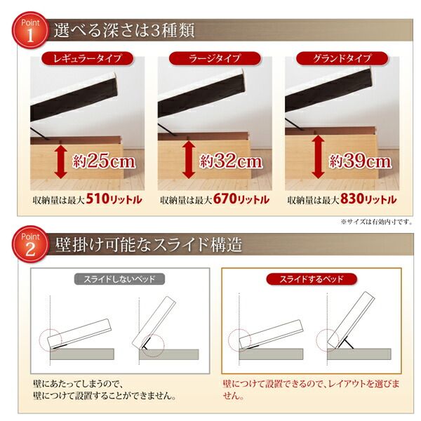 スーパSALE10倍＆4時間限定10％OFF 跳ね上げベッド ベッド 収納付きベッド シングルベッド ベッドフレーム すのこベッド ベット 収納 収納付き 収納ベッド 薄型プレミアムボンネルコイルマットレス付き 縦開き セミシングル 深さラージ 組立設置付