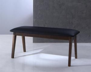 スーパSALE10倍＆4時間限定10％OFF ベンチ スライド伸縮式ダイニングシリーズ ベンチ単品 2P 組立設置付