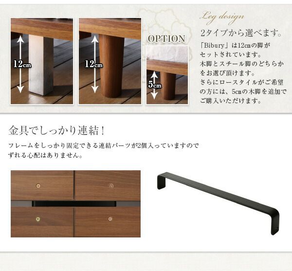 スーパSALE10倍＆4時間限定10％OFF デザインボードベッド スタンダードボンネルコイルマットレス付き 木脚タイプ フルレイアウト ワイドK200 フレーム幅200 組立設置付