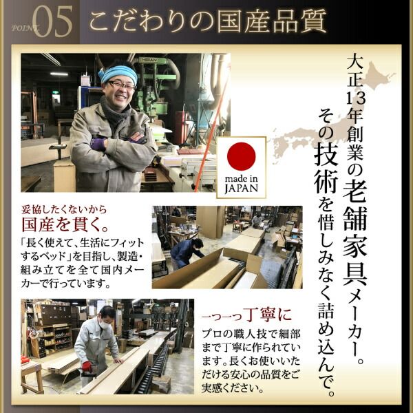 スーパSALE10倍＆4時間限定10％OFF 収納付きベッド シングルベッド セミダブルベッド 収納 収納付き 収納ベッド 大容量 収納ボックス 布団 敷き布団 薄型スタンダードボンネルコイルマットレス付き 縦開き セミダブル 深さラージ 組立設置付