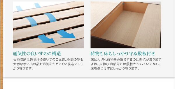 スーパSALE10倍＆4時間限定10％OFF ベッド 収納付きベッド ダブルベッド マットレス付き 収納 収納付 収納ベッド 大容量 収納ボックス 布団 敷き布団 おしゃれ 収納家具 頑丈 組立設置付 薄型スタンダードポケットコイルマットレス付 ダブル