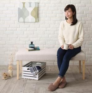 スーパSALE10倍＆4時間限定10％OFF ベンチ ダイニング 北欧スタイルダイニングシリーズ ベンチ単品 2P 組立設置付