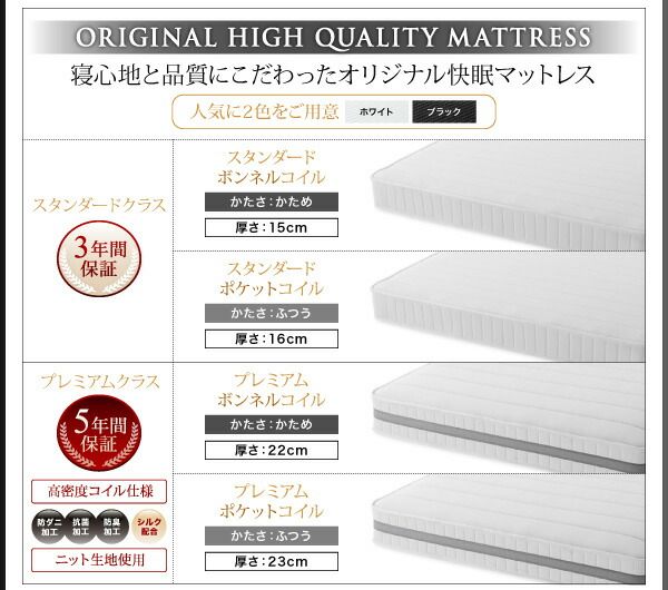 スーパSALE10倍＆4時間限定10％OFF スリム棚・4口コンセント付き収納ベッド マルチラススーパースプリングマットレス付き ダブル 組立設置付