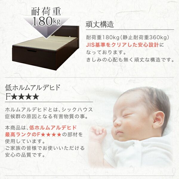 スーパSALE10倍＆4時間限定10％OFF 畳ベッド ベッド マットレス ベッドマットレス ベッドマット 圧縮梱包 腰 高反発 おしゃれ 布団 敷布団 抗菌 国産畳 セミダブル 深さグランド 組立設置付