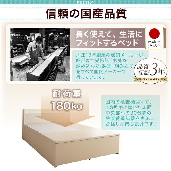 スーパSALE10倍＆4時間限定10％OFF ベッド ダブルベッド ダブル ベット シングルベッド セミダブルベッド ダブルベッド ベッドフレーム マットレス付き 収納付き 収納 収納ベッド グレー 薄型スタンダードボンネルコイルマットレス付き ダブル 組立設置付