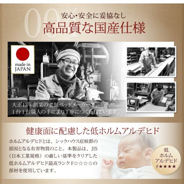 スーパSALE10倍＆4時間限定10％OFF 収納付きベッド シングルベッド セミダブルベッド 収納 収納付き 収納ベッド 大容量 収納ボックス 布団 敷き布団 マルチラススーパースプリングマットレス付き 横開き シングル 深さラージ 組立設置付