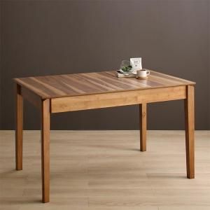 スーパSALE10倍＆4時間限定10％OFF ダイニングテーブル 伸縮 ウォールナット3段階伸縮ダイニングシリーズ テーブル単品 W120-180 組立設置付