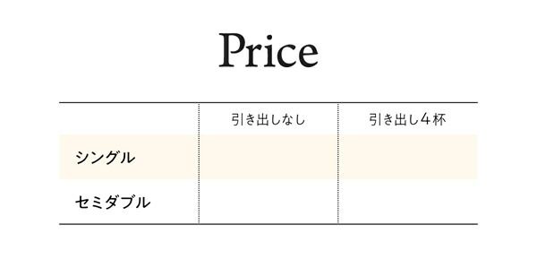 スーパSALE10倍＆4時間限定10％OFF 衣装ケースも入る大容量デザイン収納ロングサイズベッド 引き出しなし シングル ロング丈 組立設置付