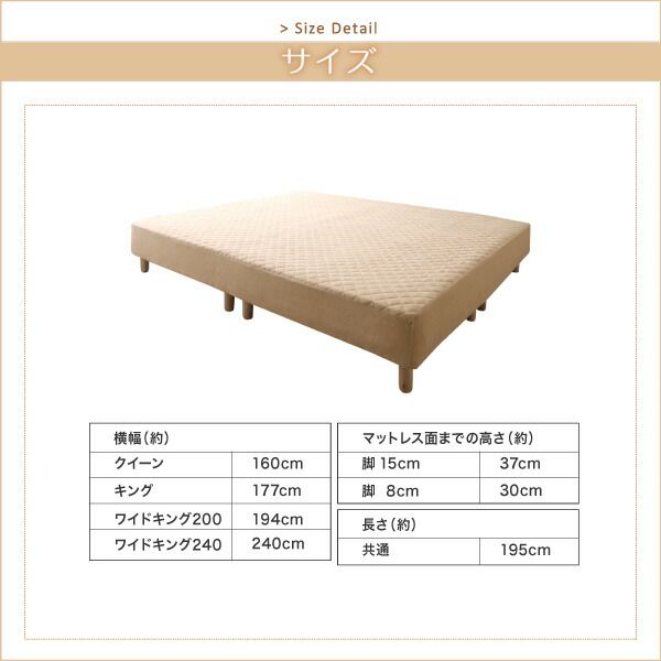 スーパSALE10倍＆4時間限定10％OFF すのこ構造 脚付きマットレス ボトムファミリーベッド スタンダードボンネルコイルマットレス付き ワイドK240(SD×2) 組立設置付