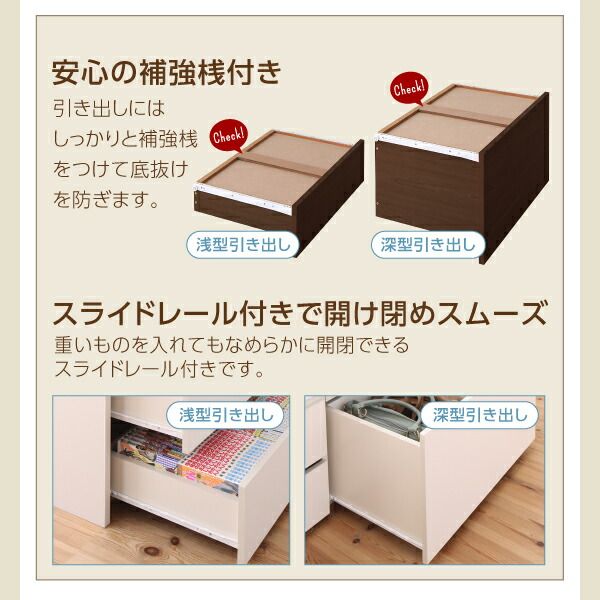 スーパSALE10倍＆4時間限定10％OFF 収納付きベッド シングルベッド セミダブルベッド 収納 収納付き 収納ベッド 大容量 収納ボックス 布団 敷き布団 プレミアムボンネルコイルマットレス付き チェスト収納 セミダブル 組立設置付
