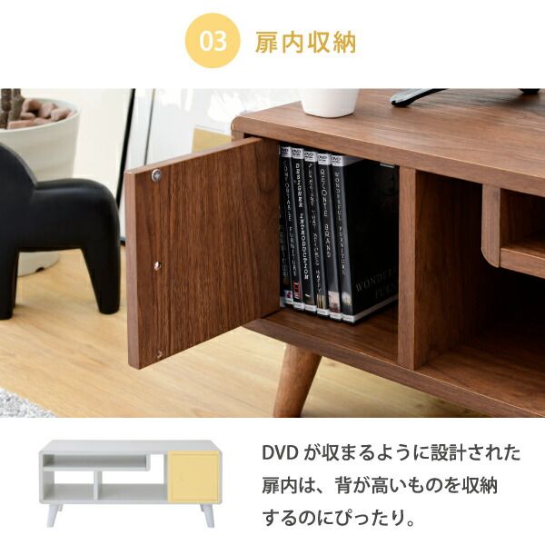 3%OFFクーポン有  テレビ台 コンパクト 幅80 奥行41 高さ35.5 Pico かわいい  脚付き 北欧風 レコーダー収納 32型 対応 ナチュラル ホワイト ブラウン ひとり暮らし dvd収納 天然木