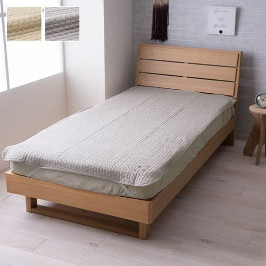 スーパSALE10倍＆4時間限定10％OFF 寝具 敷バッド 綿 100％ イブル 洗える ギフト シングル 約100×200cm