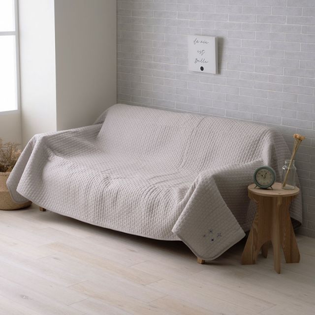 寝具 マルチ カバー 綿 100％ 洗える ギフト イブル 約200×200cm