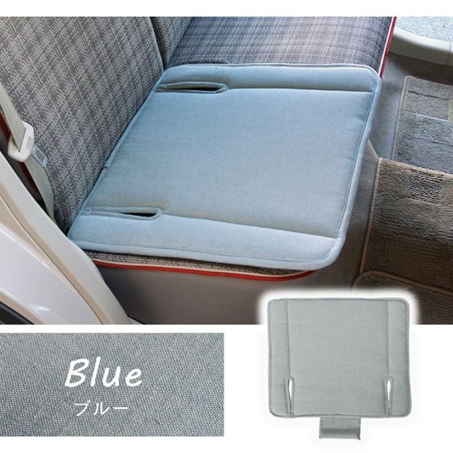 スーパSALE10倍＆4時間限定10％OFF 車用クッション カークッション 軽自動車 クッション オーガニックコットン 無地 シンプル 綿100% 約53×45cm
