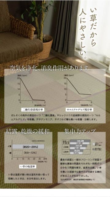 い草ラグ 花ござ カーペット ラグ 2畳 格子柄 市松柄 『DXピーア』 団地間2畳 (約170×170cm） 裏:不織布