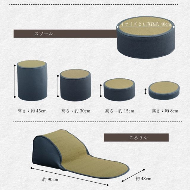 スーパSALE10倍＆4時間限定10％OFF い草 座布団 クッション 6層 へたりにくい さらさら 消臭 シンプル 約50×50cm