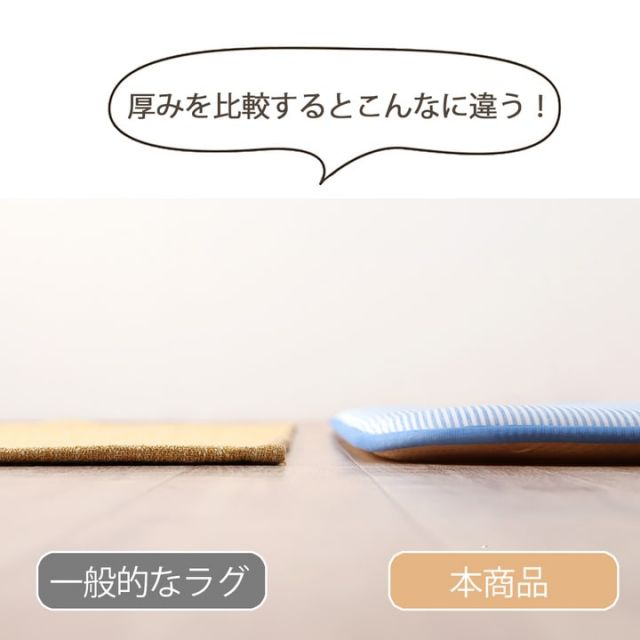 冷感 接触冷感 ひんやり カーペット ラグ 厚手 ボリューム 長方形 約 3畳 190×240cm