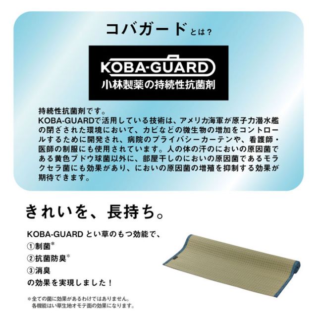 スーパSALE10倍＆4時間限定10％OFF 敷きパッド シーツ 消臭 涼しい い草 抗菌防臭 消臭 シンプル 小林製薬コバガード使用 約88×200cm シングル