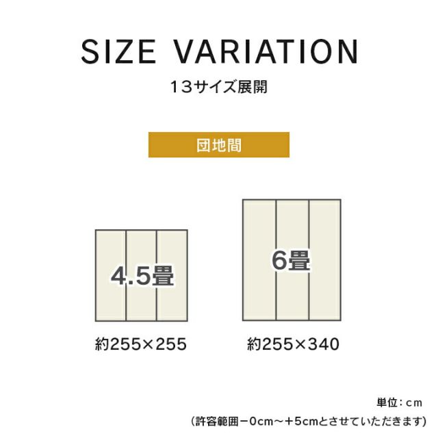 上敷き い草カーペット 市松模様 和室  約87×174cm 江戸間1畳