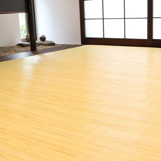 籐 ラグ カーペット 自然素材 ひんやり インドネシア産 むしろ 江戸間4.5畳 約261×261cm
