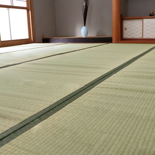 純国産 い草 上敷き カーペット 双目織 『草津』 本間3畳(約191×286cm）