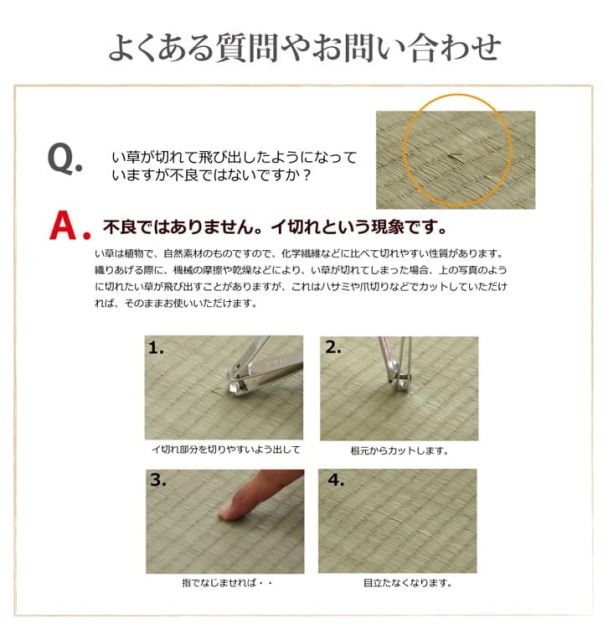 純国産 い草 上敷き カーペット 双目織 『松』 団地間4.5畳(約255×255cm）
