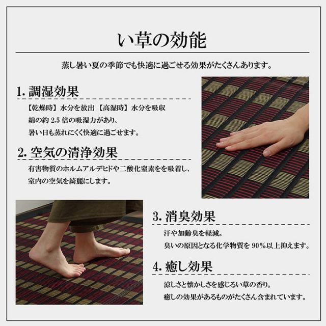 福岡県品評会最優秀賞敷物 国産 日本製 純国産 い草 掛川織 花ござ 抗菌防臭 自然素材 モダン 江戸間10畳 約435×352cm