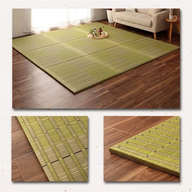 置き畳 ユニット畳 い草 消臭 抗菌防臭 約82×82cm 4P 4枚組