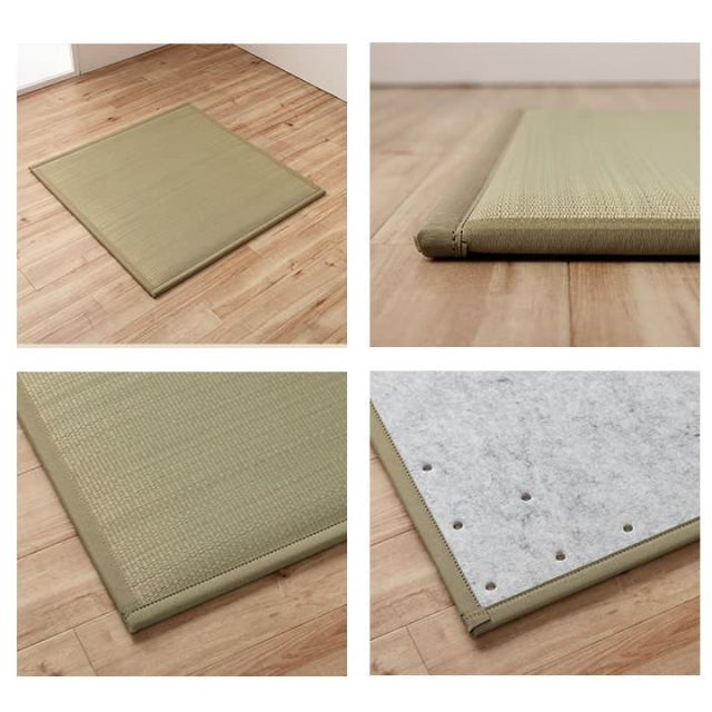 スーパSALE10倍＆4時間限定10％OFF 置き畳 ユニット畳 い草 低反発 消臭 抗菌防臭 無地 約82×82×2.3cm 6P 6枚組