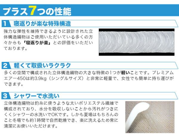 高反発 マットレス 寝具 シングル ブラック スタンダード 洗える 日本製 体圧分散 耐久性 オールシーズン代引NG